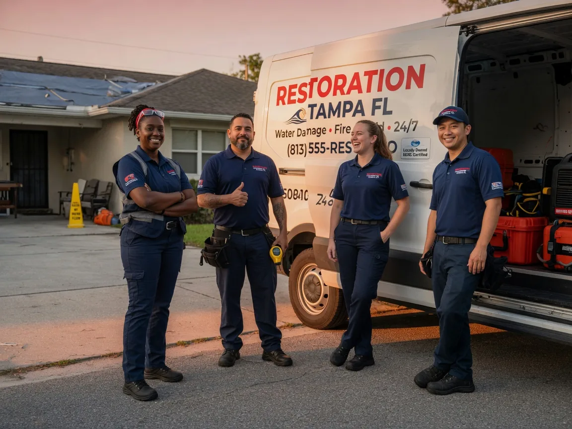 Water Damage Restoration company in Thurston, OH